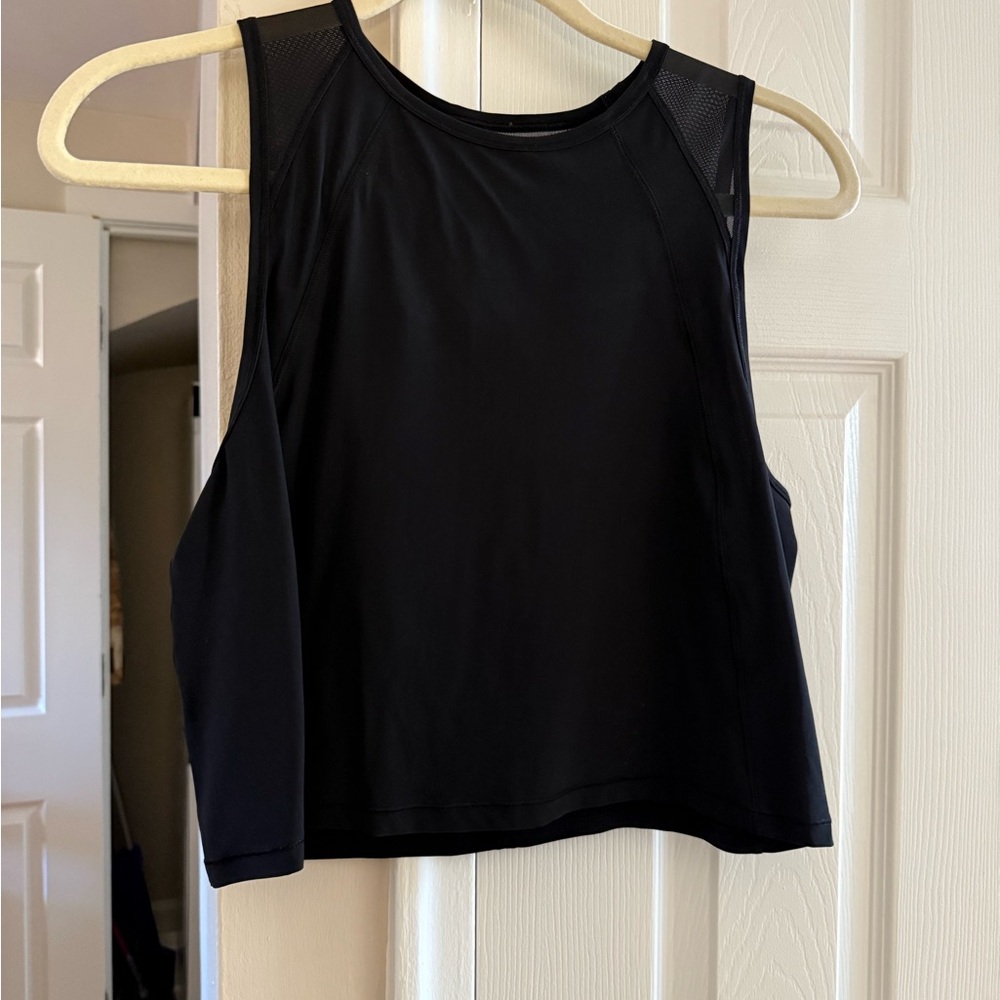 Lululemon cropped sculpt tank-size 6